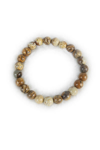 Ole - Picture Jasper Stone Bracelet B1588-GLOSS