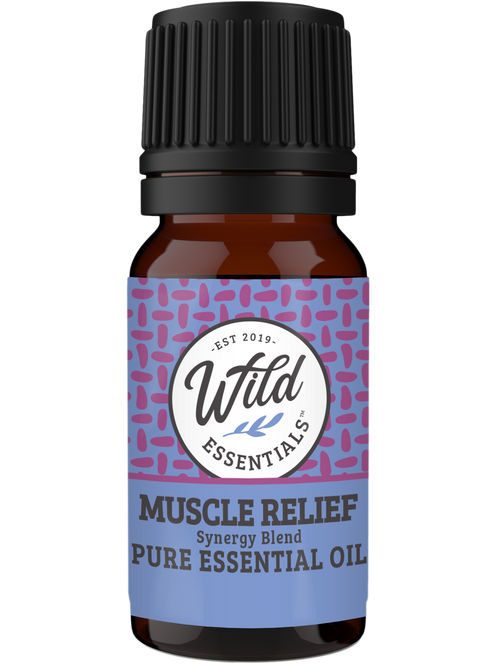 Wild Essentials - Essential Oil - 10 ml "Muscle Relief" Blend. (Pain Formula)