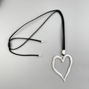 Ole - Hollow Heart Shaped Necklace