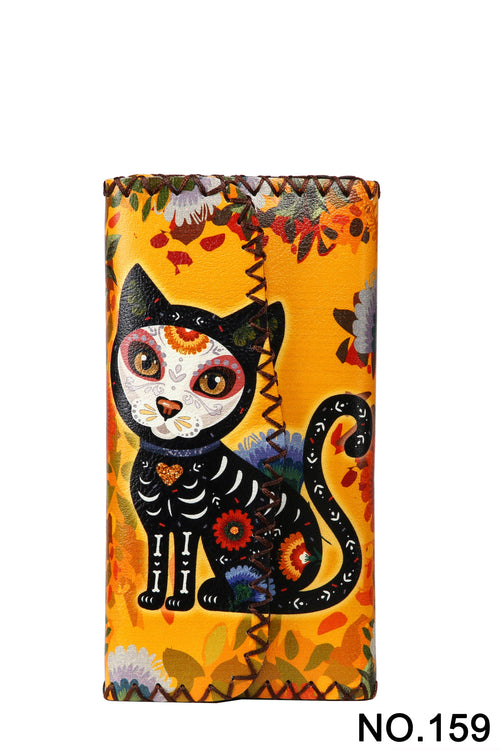 Ole - Dia De Los Muertos Cat Printed Wall eHB0582 - NO.159