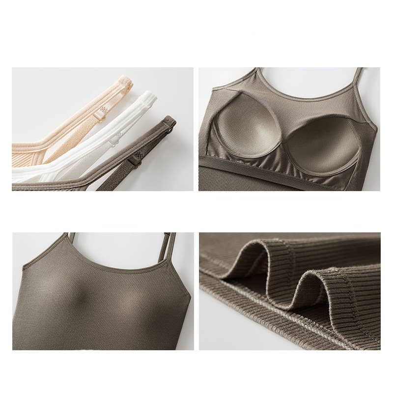Hope & Sunshine - Modal Padded Longline Camisole Top