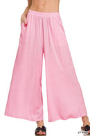 42POPS - '.....Woven Elastic Band Pants With Pocket