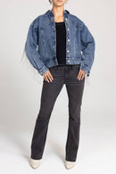Miss Me-Nashville Fringe Denim Jacket