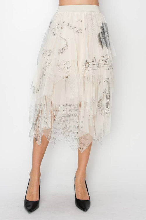 Origami Apparel ~ Lace and Crochet inspired - OLS-4546BG MS