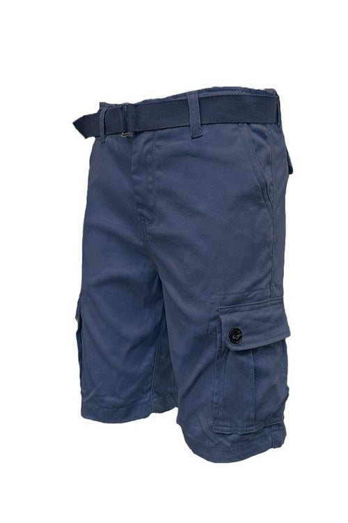 Men's Classic Cargo Shorts Perfect for Special Outings or Everyday Wear Weiv Mens Belted Cargo Shorts with Belt