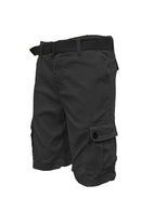 Men's Classic Cargo Shorts Perfect for Special Outings or Everyday Wear Weiv Mens Belted Cargo Shorts with Belt