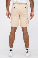 Men's Classic Cargo Shorts Perfect for Special Outings or Everyday Wear Weiv Mens Belted Cargo Shorts with Belt