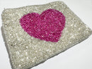 Ole - Heart Beaded Mani Coin Purse