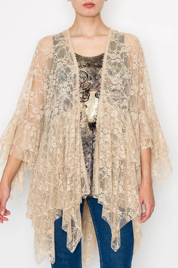 Origami Apparel ~ Lace and Crochet inspired - OLS-4618