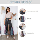 Young Threads - Boho Overdyed Rayon Bellbottom Pants : Gravel / PLUS (XL-1X-2X-3X 1-2-2-1)