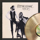 Gold Record Outlet - Fleetwood Mac - Rumours Gold Framed Gold LP Display