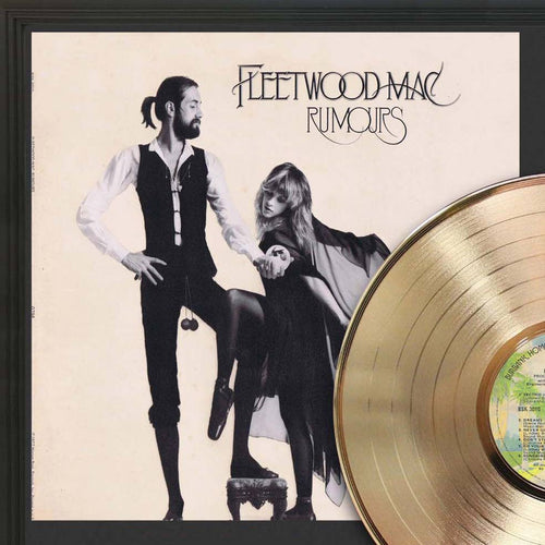 Gold Record Outlet - Fleetwood Mac - Rumours Gold Framed Gold LP Display