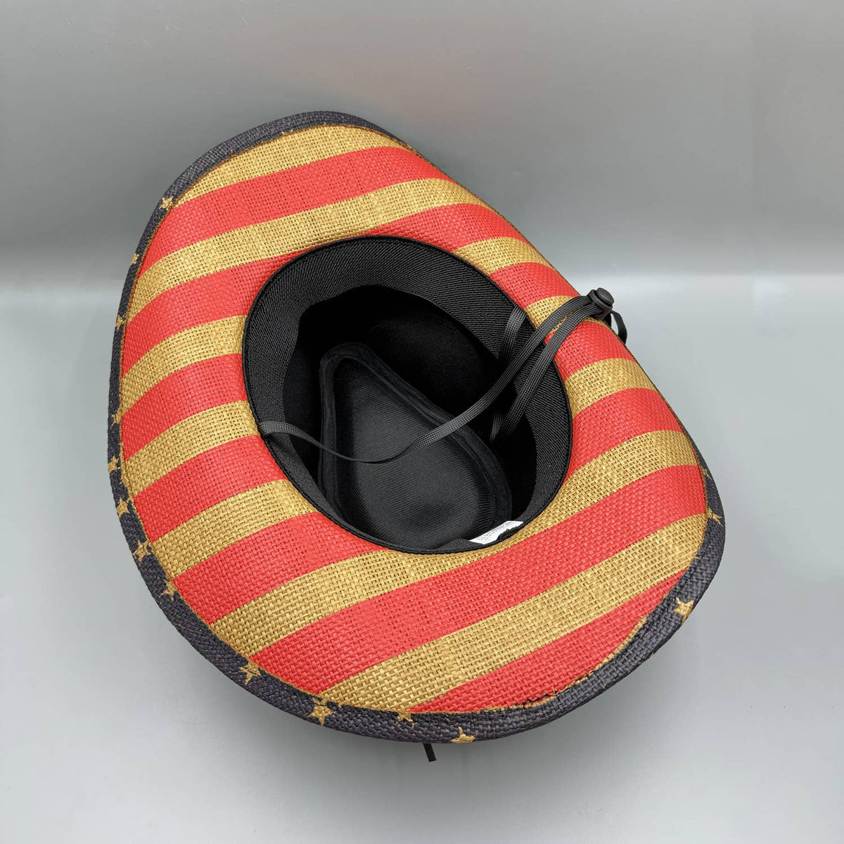Ole - American Flag Cowboy Straw Hat