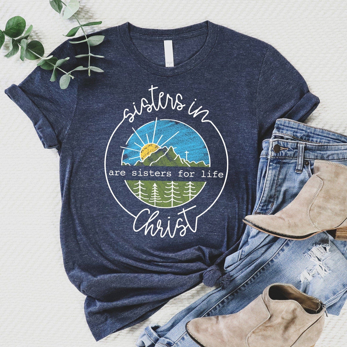 Love in Faith - Sisters In Christ Tee