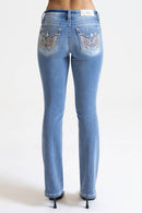 Miss Me-Mid-Rise Bootcut Jeans