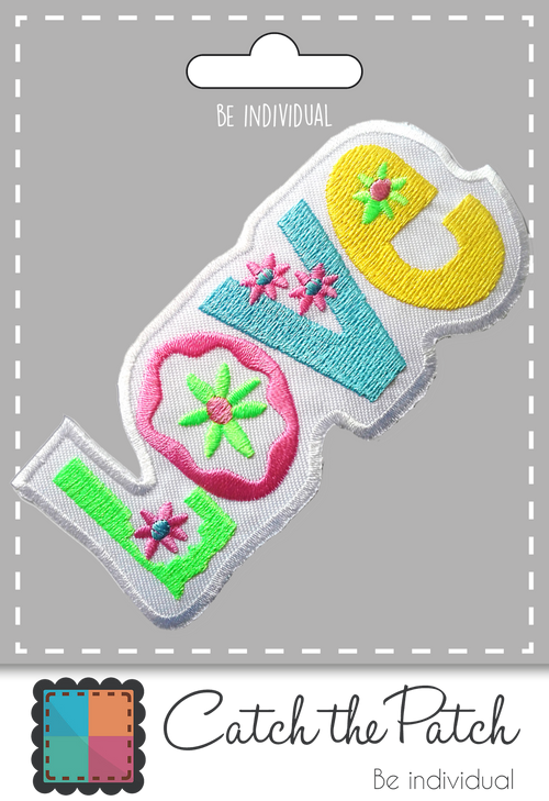 World of Patches - Iron-on Patch/Love Hippie