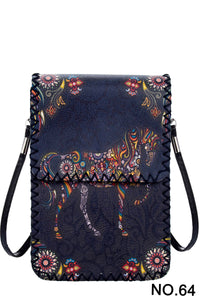 Ole - Floral Horse Print CrossbodyHB0580 - NO.64