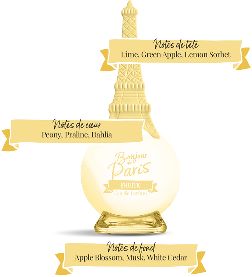 Bonjour de Paris - Distributed by Scents of Europe - Eau de Parfum - Fruity - 3.3 oz (100ml)