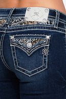Miss Me-Mid-Rise Straight Leg Jeans