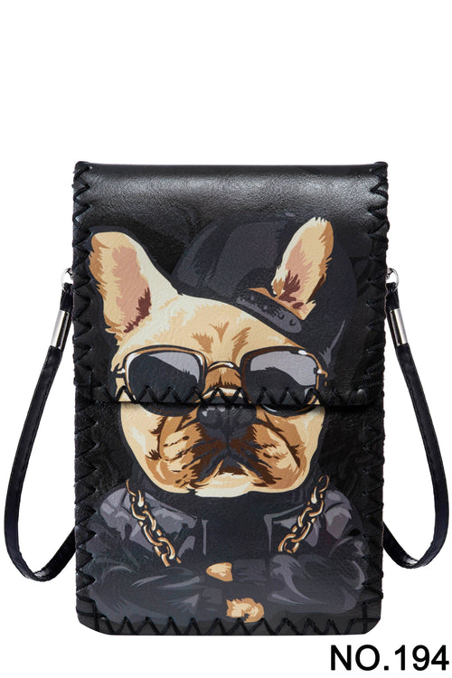 Ole - Cartoon Dog Printed Crossbody HB0580 - NO.194