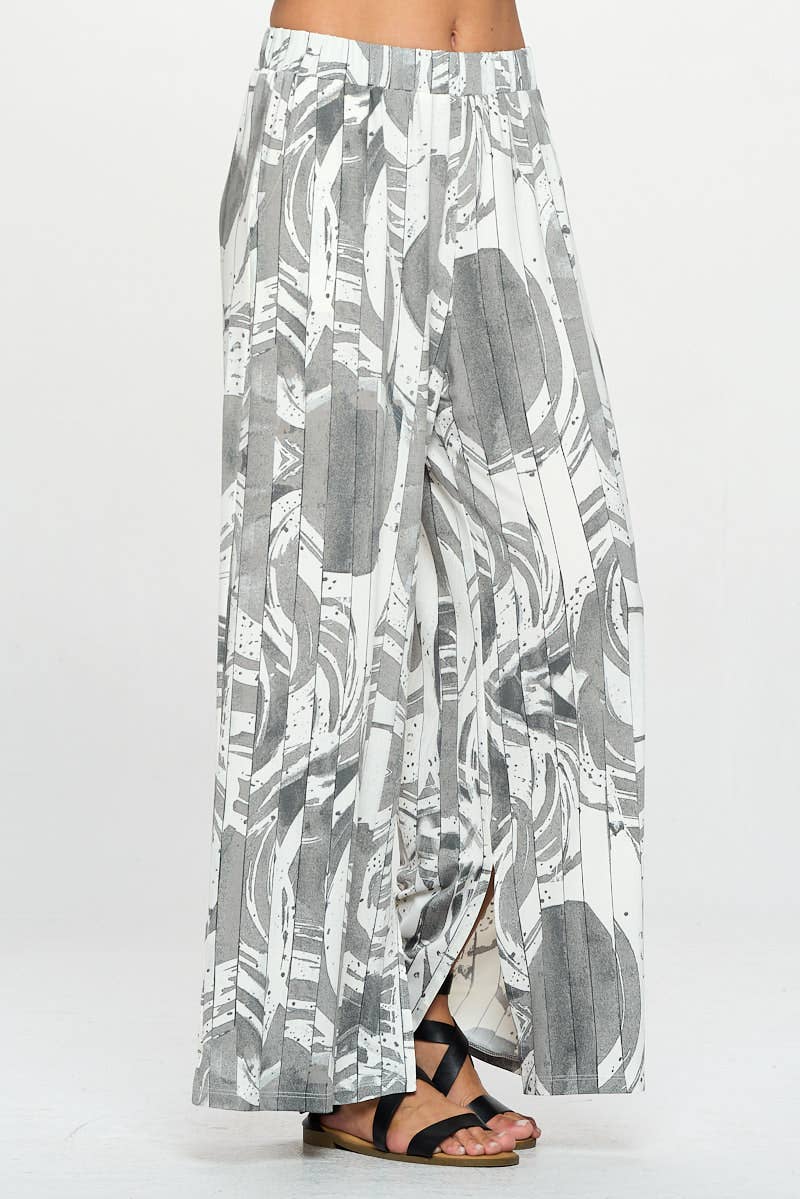 Focus Fashion - Soft Stretch Palazzo Pants - SF213P