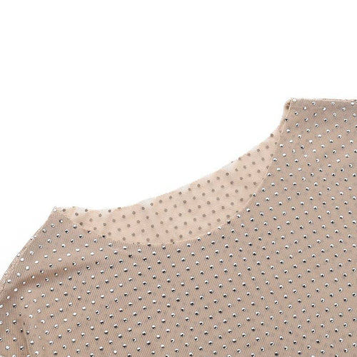 Hope & Sunshine - Sheer Long-Sleeve Slim Fit Top