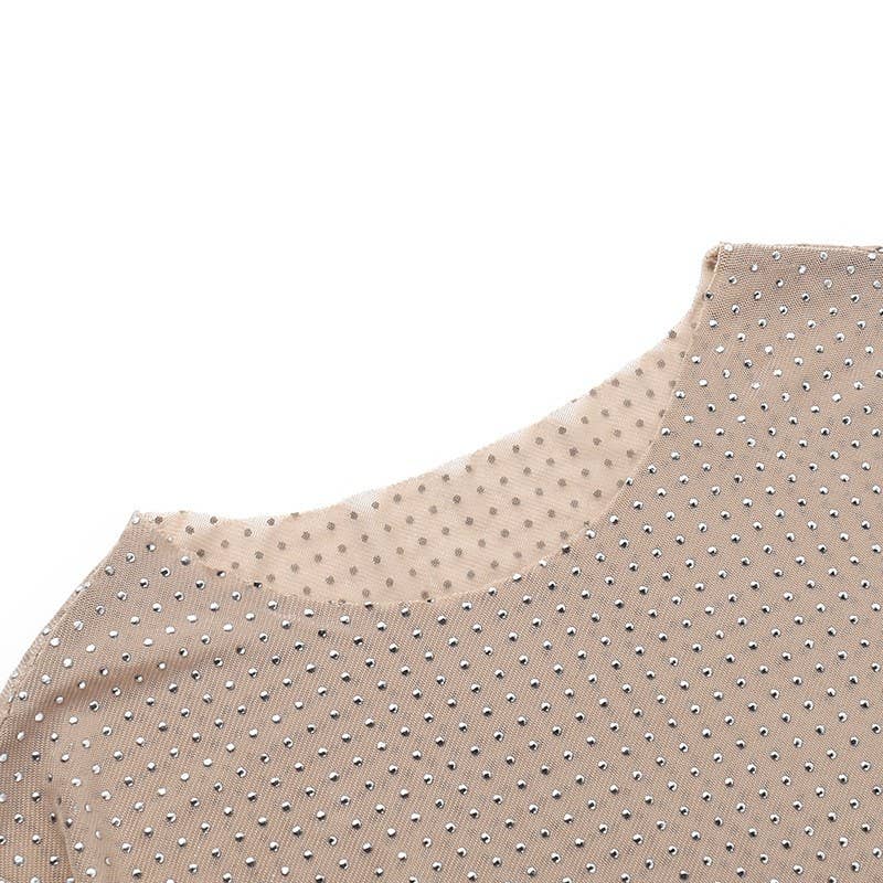 Hope & Sunshine - Sheer Long-Sleeve Slim Fit Top