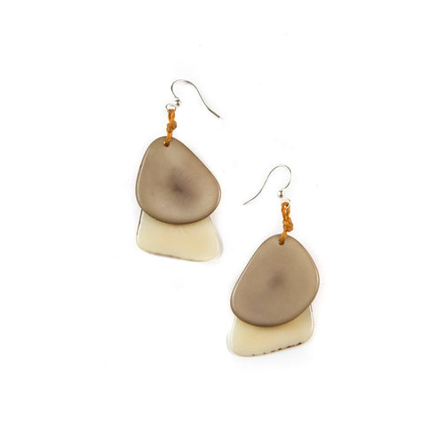 Organic Tagua Jewelry - Fiesta Earrings