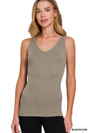 42POPS - ",,..2 Way V-neck/Scoop neck Seamless Tank