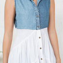 Young Threads - Front-Open Asymmetrical High Low Top - New Design