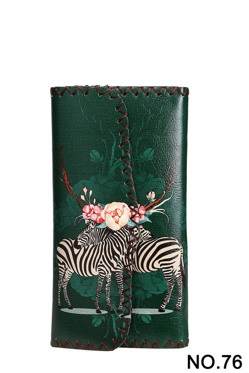 Ole - Zebra Printed Wallet HB0582 - NO.76