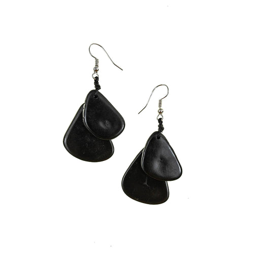 Organic Tagua Jewelry - Fiesta Earrings