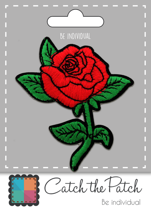 World of Patches - Iron-on patch - rose flower