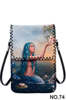Ole - Mermaid Printed Crossbody HB0580 - NO.74