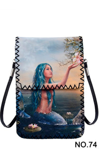 Ole - Mermaid Printed Crossbody HB0580 - NO.74