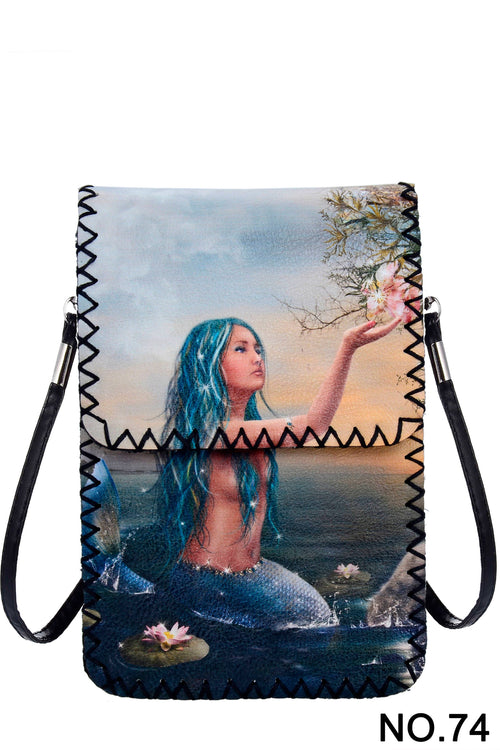 Ole - Mermaid Printed Crossbody HB0580 - NO.74