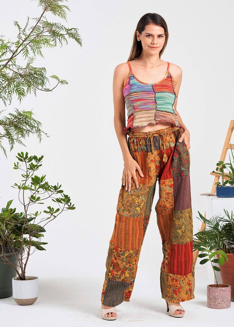 Kathmandu Imports - Shroom patch straight pants (KT-1412)