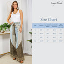 Young Threads - Wild West Lace Rhapsody Denim Lace Flare Pants