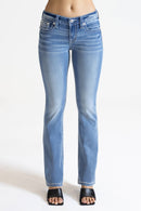 Miss Me-Mid-Rise Bootcut Jeans