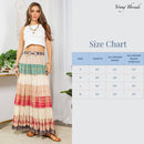 Young Threads - Vintage Vibes: Crinkled Tiered Skirt With Mixed Cotton Dobby
