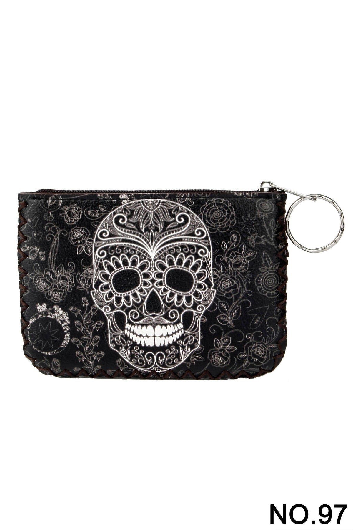 Ole - Skull Printed Coin Purse HB0665 - NO.97