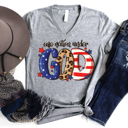 Love in Faith - Under God V-Neck