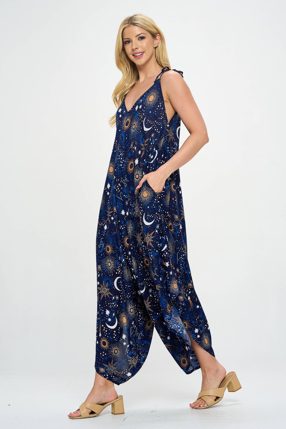 Kathmandu - Galaxy Print Jumpsuit (TH-1770)