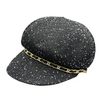 Ole - Sequin Chain Beret Cap