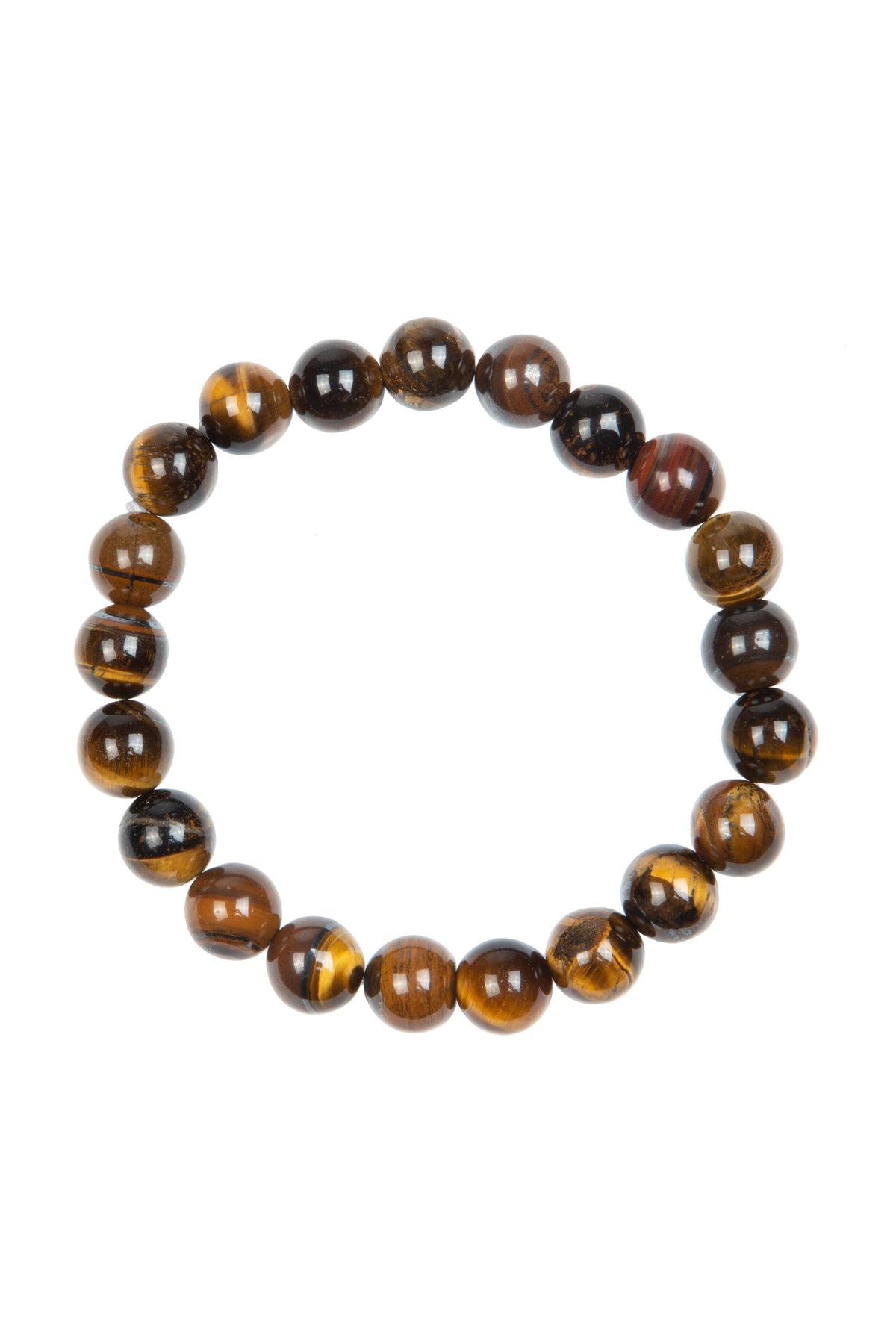 Ole - Tiger Eye Stone Stretch Men Bracelet B3234