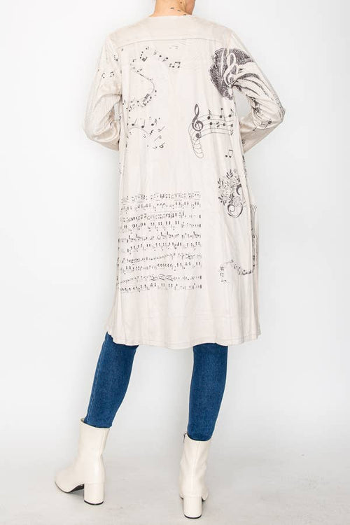 Origami Apparel ~ Lace and Crochet inspired - OLS-4731BG-BK SCALE