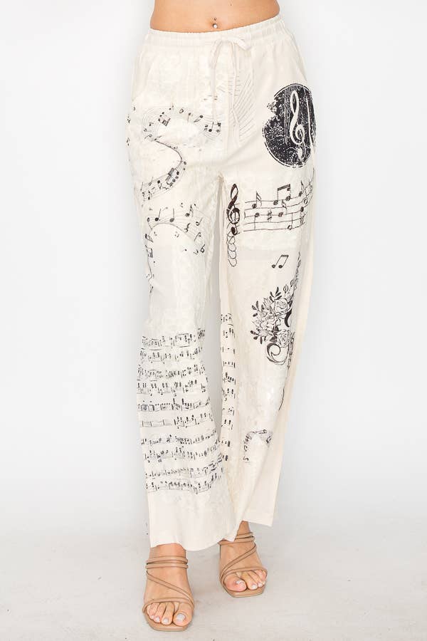 Origami Apparel ~  Lace and Crochet inspired - OLS-4703BG-BK SCALE