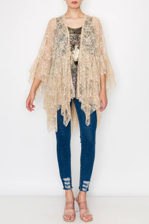 Origami Apparel ~ Lace and Crochet inspired - OLS-4618