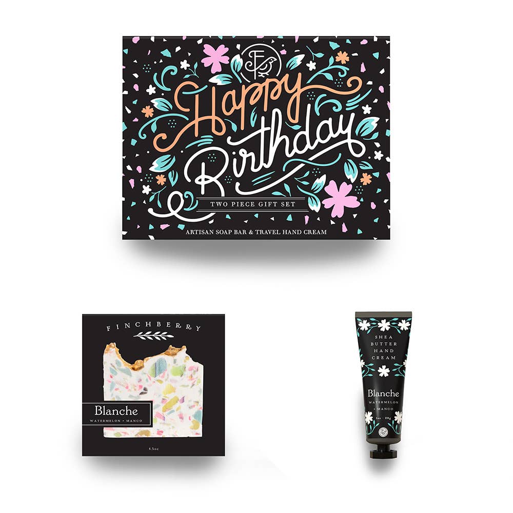 FinchBerry - Happy Birthday - 2 Piece Gift Set