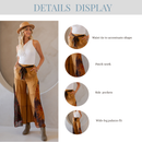 Young Threads - Rustic Bohemian: Side Paneled Patchwork Pants (New Color)